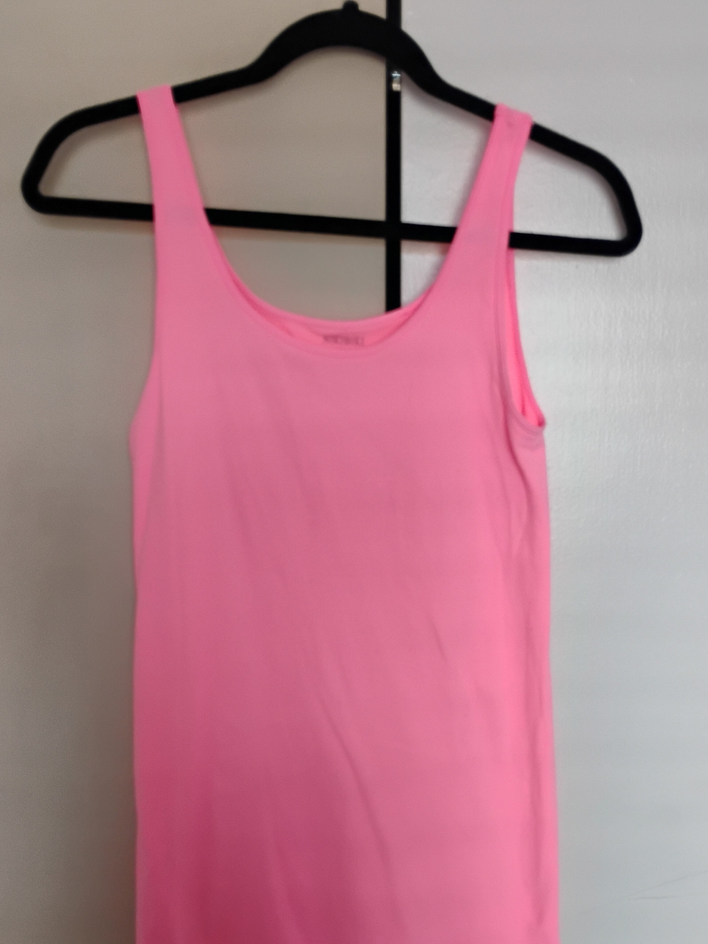 Nikibiki Pink Scoop Neck Tank Top